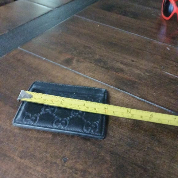 gucci credit card holder 2331662134 black leather - Picture 5 of 5